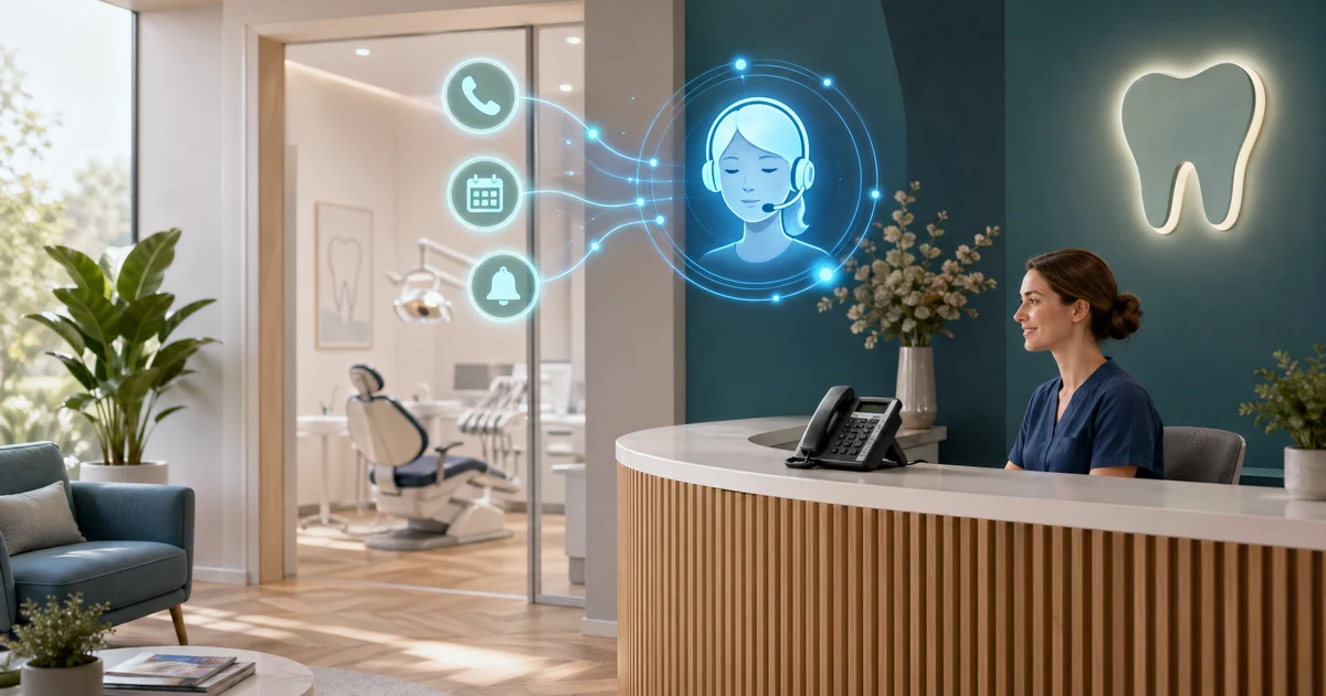 AI Telefoniste voor Tandartspraktijken in Nederland: De Oplossing voor het Tekort aan Baliemedewerksters — VoiceFleet blog illustration