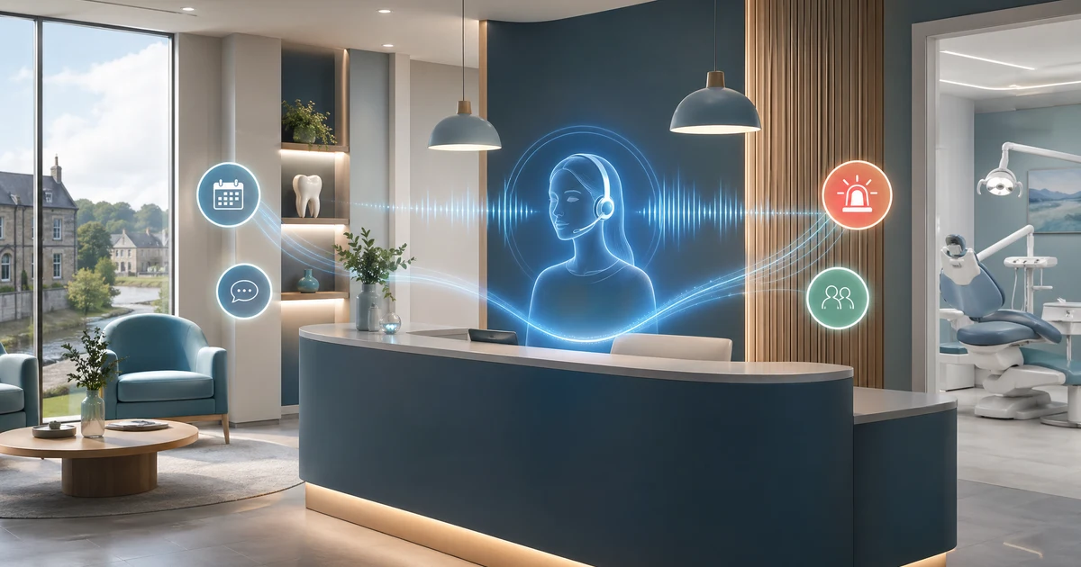 AI Voice Agent for Dental Practices in Letterkenny | VoiceFleet — VoiceFleet blog illustration