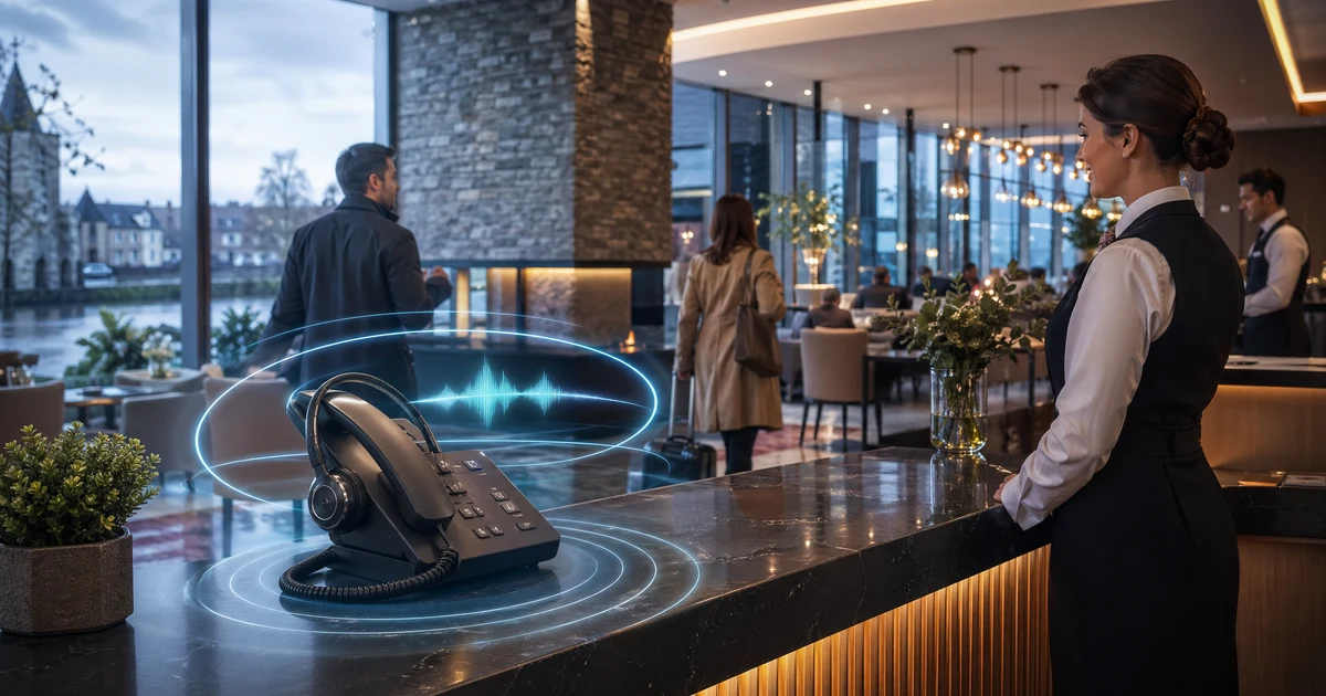 AI Voice Agent for Hotels in Athlone | VoiceFleet — VoiceFleet blog illustration