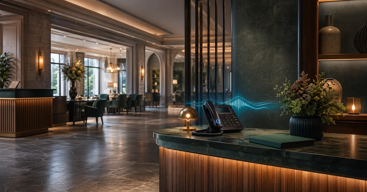 AI Phone Answering for Hotels in Naas | VoiceFleet — VoiceFleet blog illustration