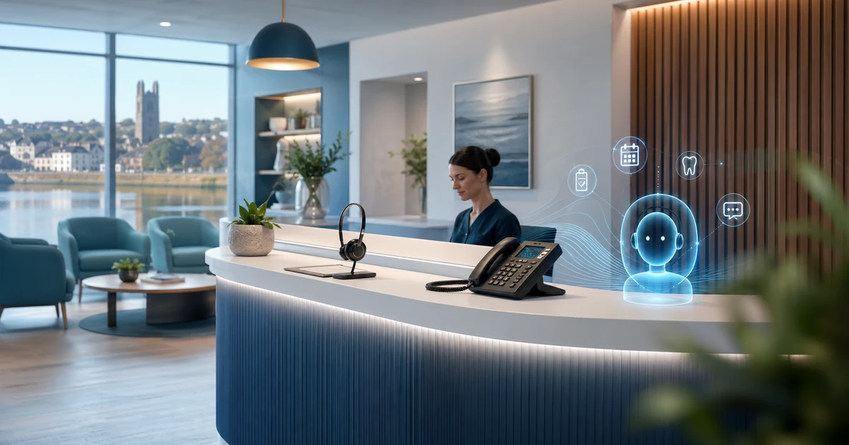 AI Receptionist for Medical Clinics in Waterford | VoiceFleet — VoiceFleet blog illustration