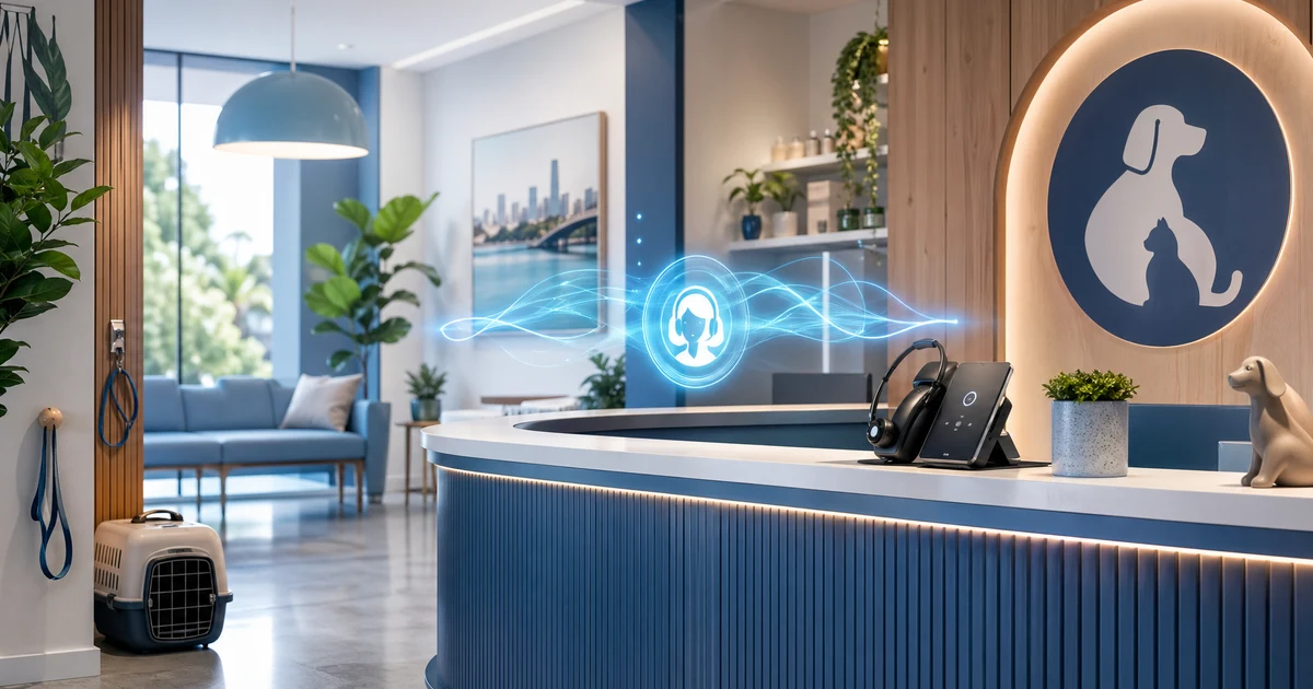 AI Voice Agent for Veterinary Clinics in Brisbane | VoiceFleet — VoiceFleet blog illustration