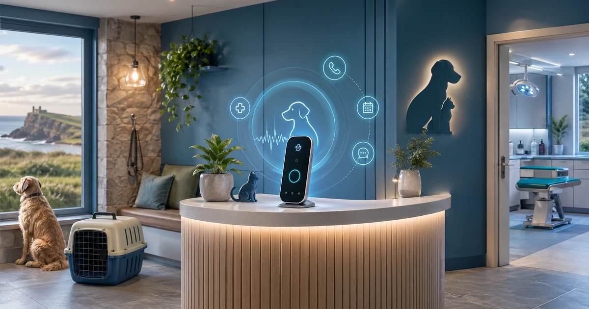AI Voice Agent for Veterinary Practices in Navan | VoiceFleet — VoiceFleet blog illustration