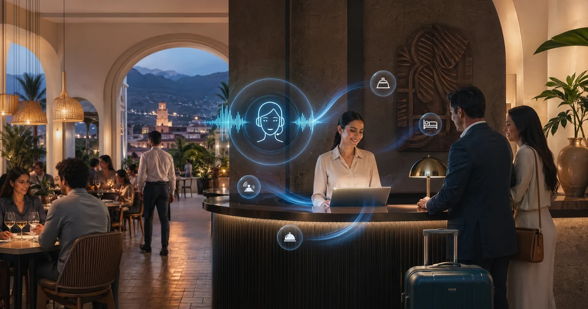 Recepcionista IA para Hoteles en San Salvador de Jujuy | VoiceFleet — VoiceFleet blog illustration