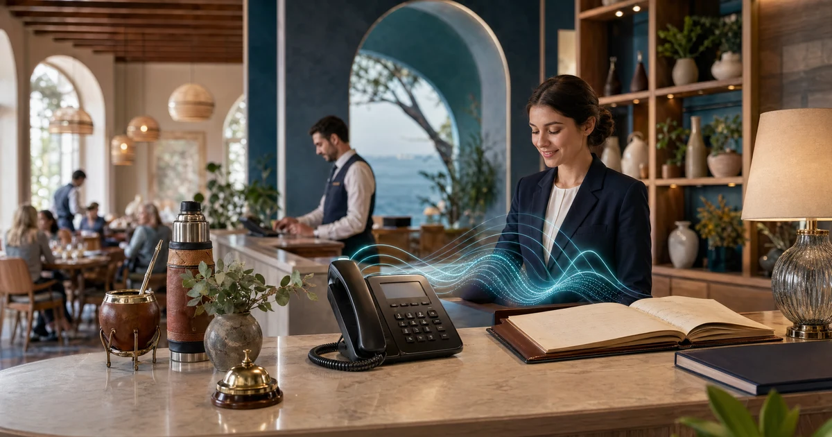 Recepcionista IA para Hoteles y Alojamientos en Paraná | VoiceFleet — VoiceFleet blog illustration