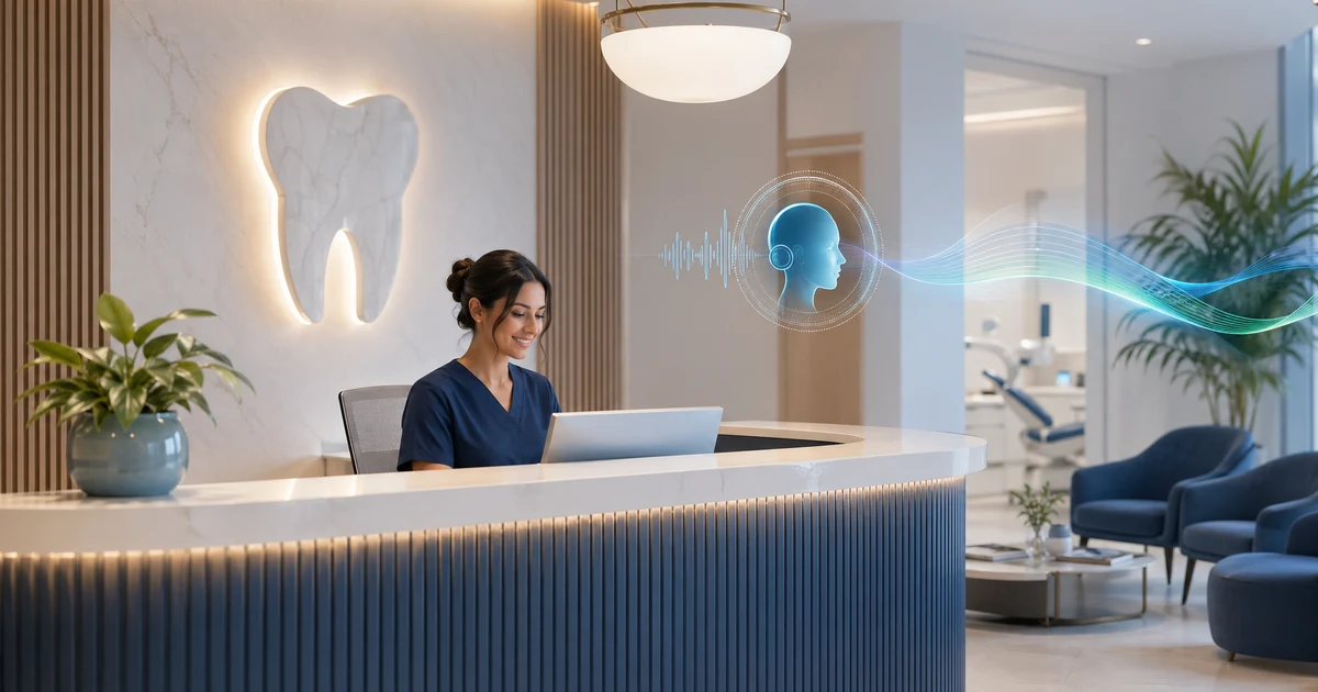 Atención Telefónica Dental en Argentina: Cómo Mejorarla sin Desbordar la Recepción — VoiceFleet blog illustration