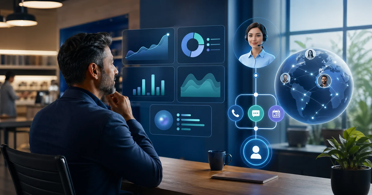 Automatyzacja odbioru telefonów 24/7: jak AI sprawia, że nigdy nie tracisz klienta — VoiceFleet blog illustration