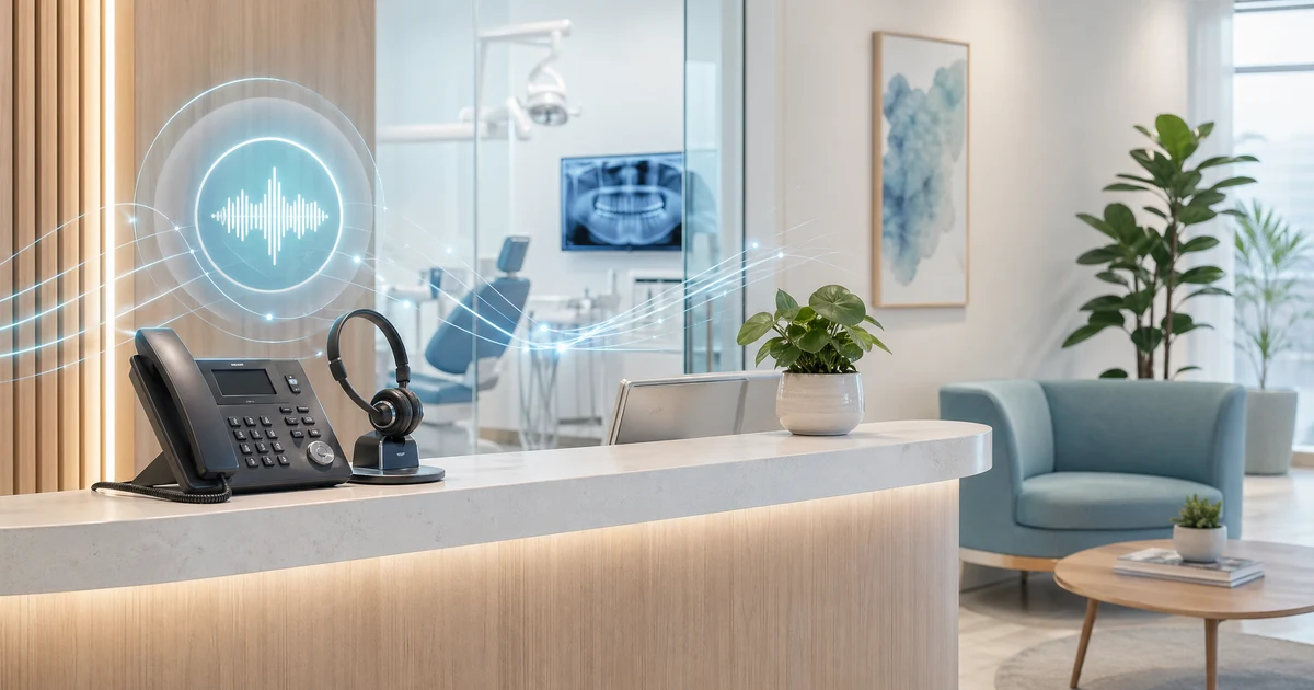 Bookingautomatisering Med AI: Slik Fyller Norske Tannleger Timeboken Automatisk — VoiceFleet blog illustration