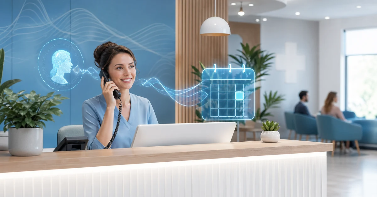 Broneeringute Automatiseerimine Tervishoiuasutustele Eestis: AI Revolutsioon — VoiceFleet blog illustration