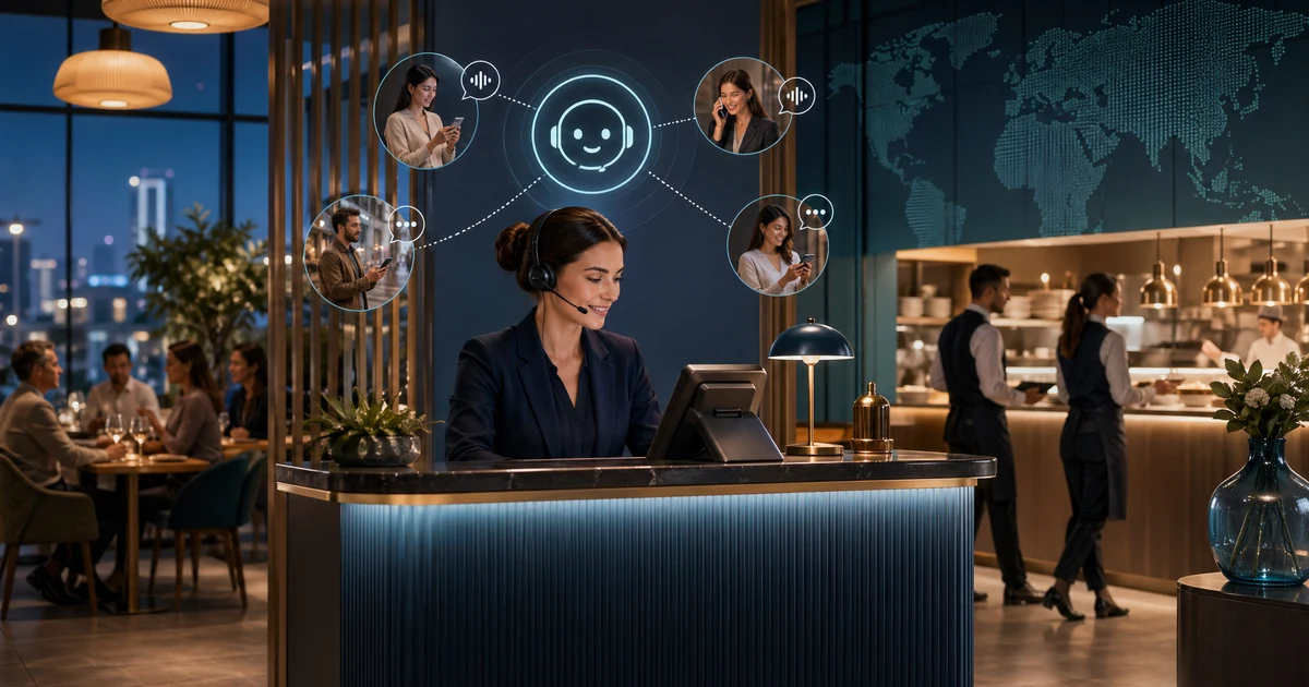 Hvordan danske SMV'er kan stoppe med at miste opkald efter lukketid, tilbudsforespørgsler og flersprogede leads med en AI-receptionist i 2026 — VoiceFleet blog illustration