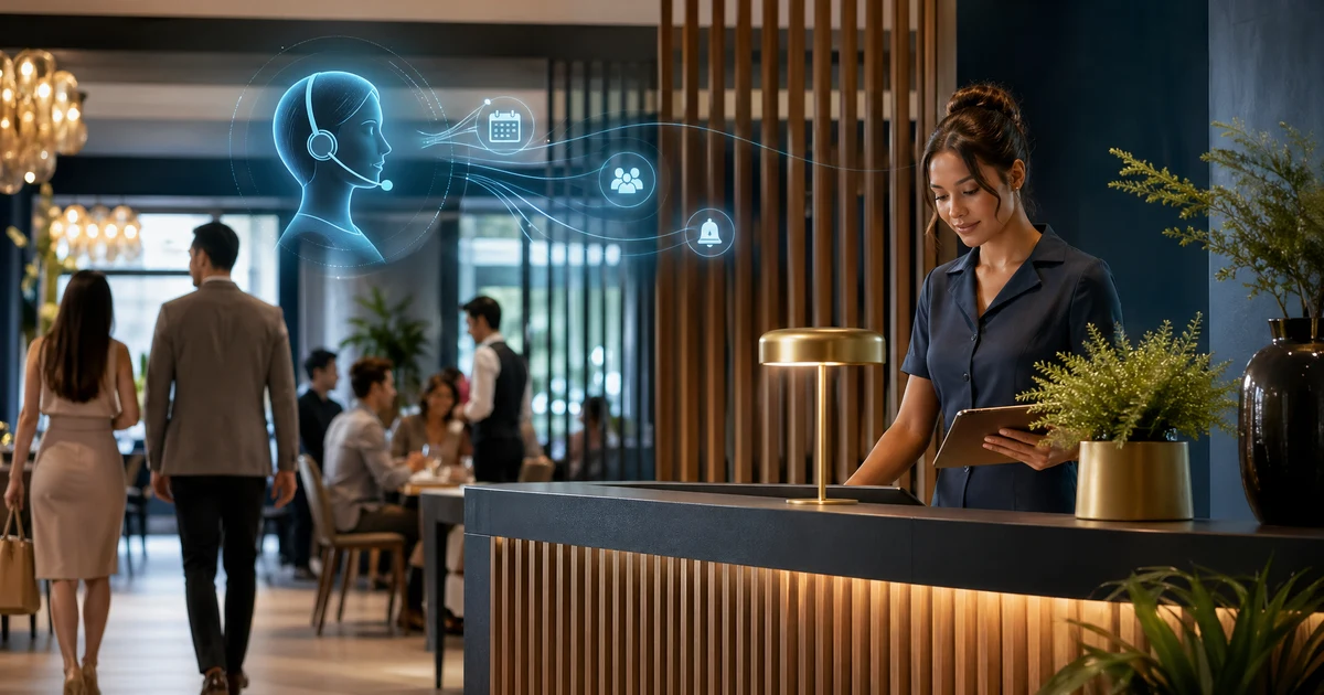 AI telefonservice til dyreklinikker i Danmark — VoiceFleet blog illustration