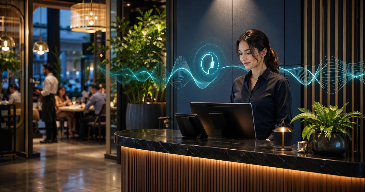 KI-Telefonassistent für Restaurants: Nie Wieder Eine Reservierung Verpassen — VoiceFleet blog illustration