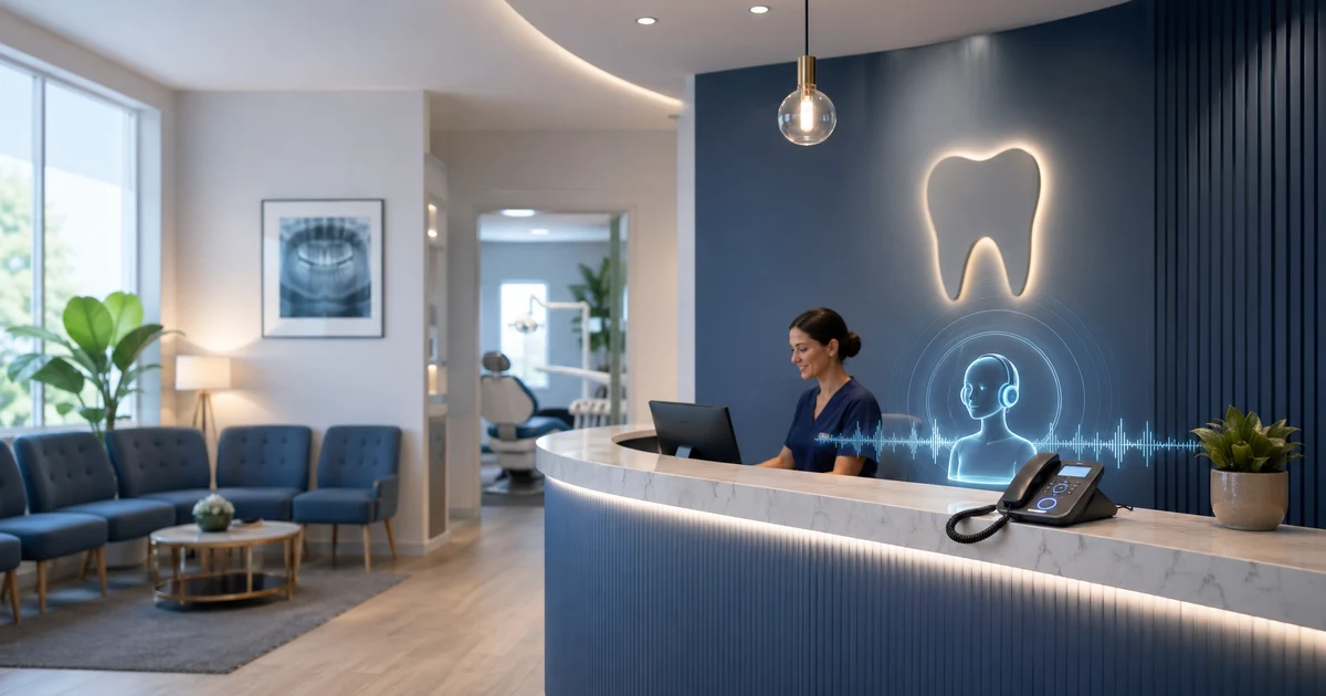 AI Receptionist for Dental Clinics in Birmingham | VoiceFleet — VoiceFleet blog illustration