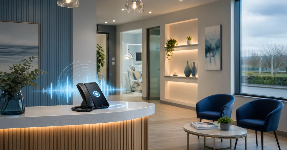 AI Receptionist for Dental Practices in Maynooth | VoiceFleet — VoiceFleet blog illustration