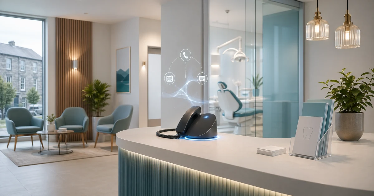 AI Receptionist for Dental Practices in Mullingar | VoiceFleet — VoiceFleet blog illustration