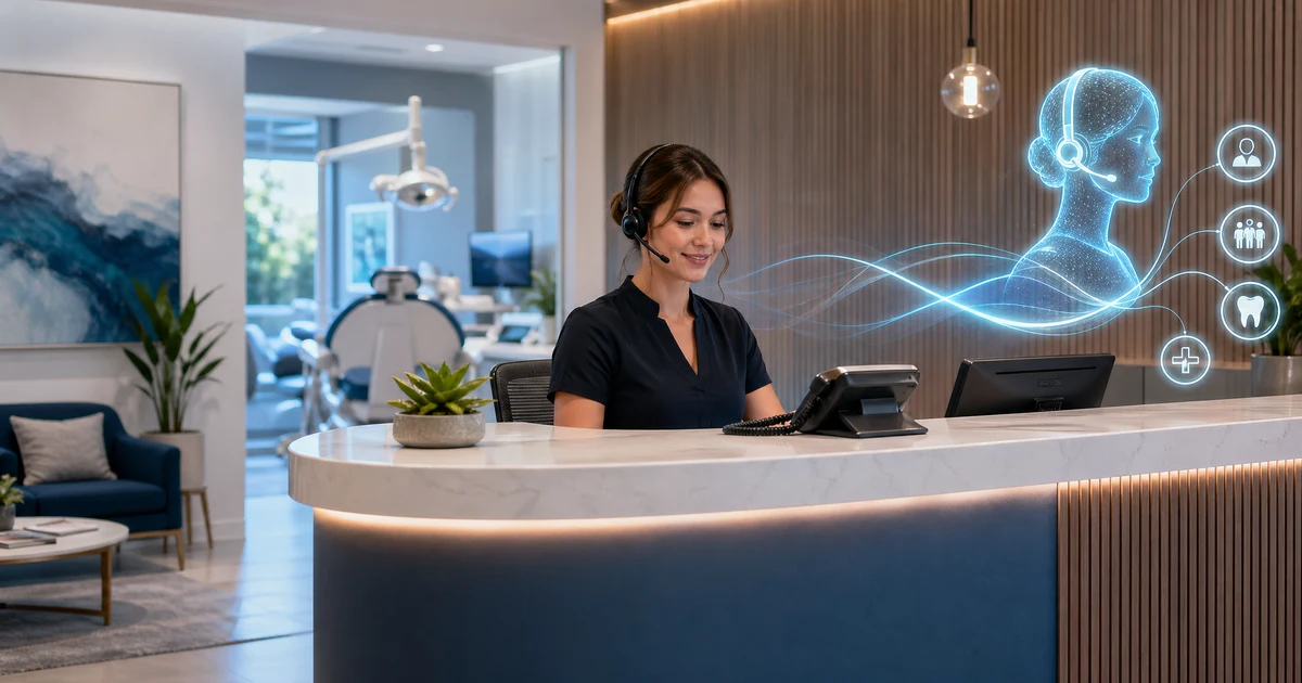 Dental Phone Answering Service: What Growing Practices Need From After-Hours and Overflow Coverage in 2026 — VoiceFleet blog illustration