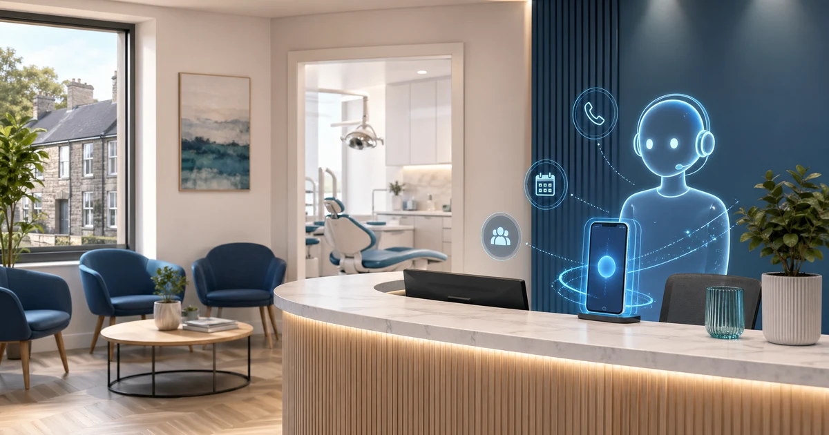 AI Receptionist for Dental Practices in Ratoath | VoiceFleet — VoiceFleet blog illustration