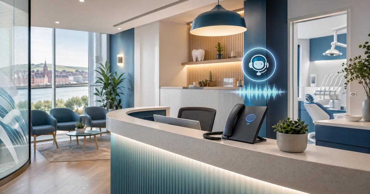 AI Phone Answering for Dentists in Waterford | VoiceFleet — VoiceFleet blog illustration
