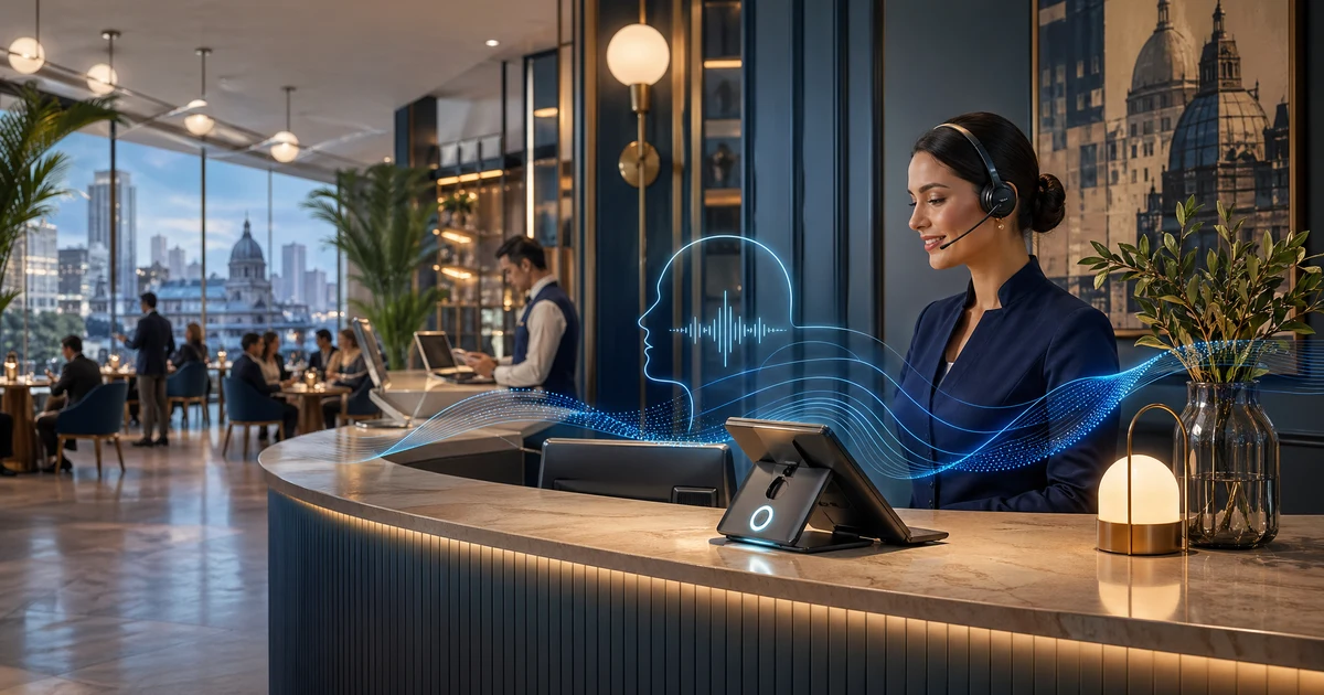 Recepcionista IA para Hoteles en Buenos Aires | VoiceFleet — VoiceFleet blog illustration