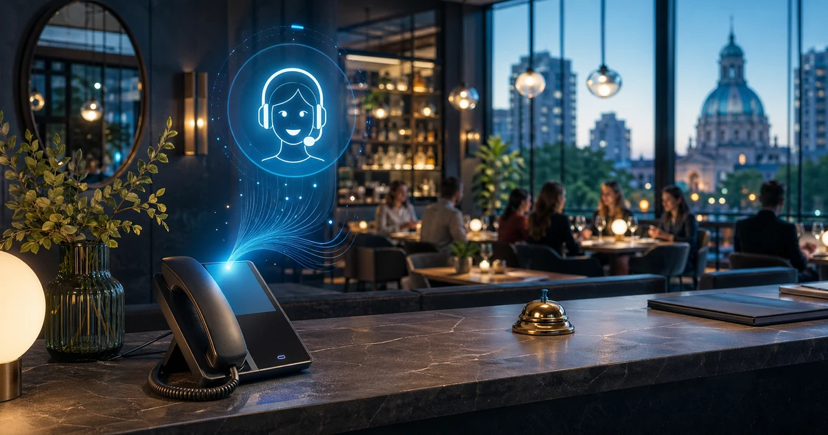 Recepcionista IA para Hoteles en Rosario | VoiceFleet — VoiceFleet blog illustration
