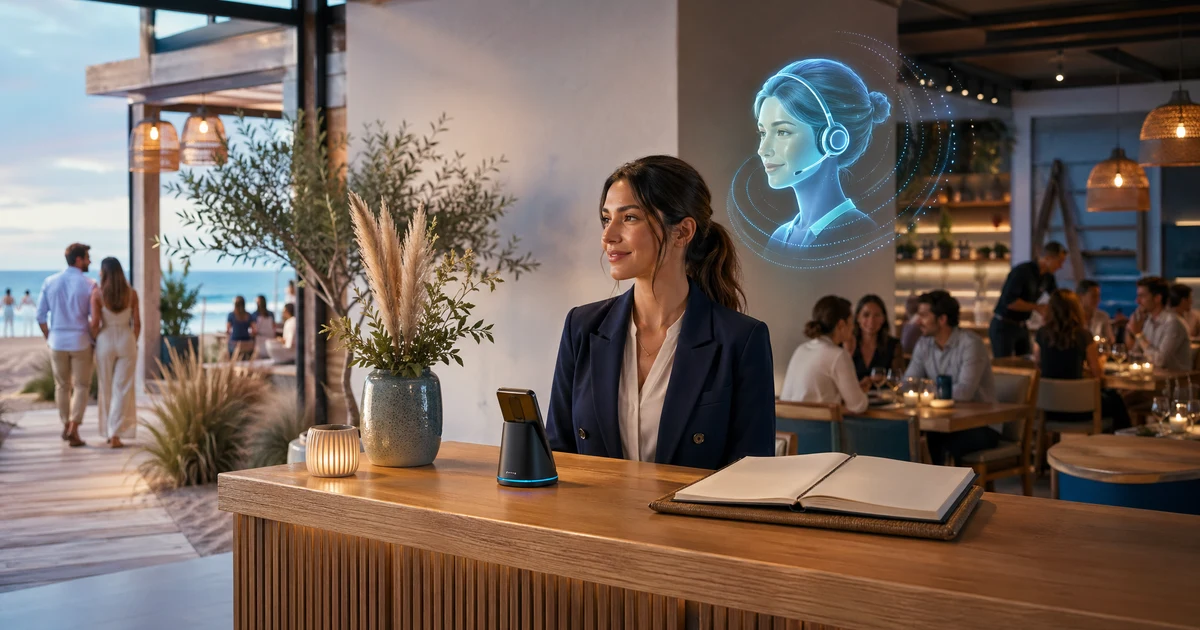 Asistente IA para Restaurantes en Pinamar | VoiceFleet — VoiceFleet blog illustration