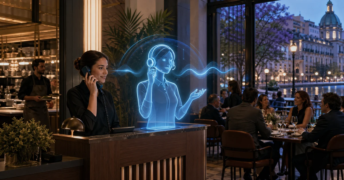 Asistente IA para Restaurantes en Rosario | VoiceFleet — VoiceFleet blog illustration