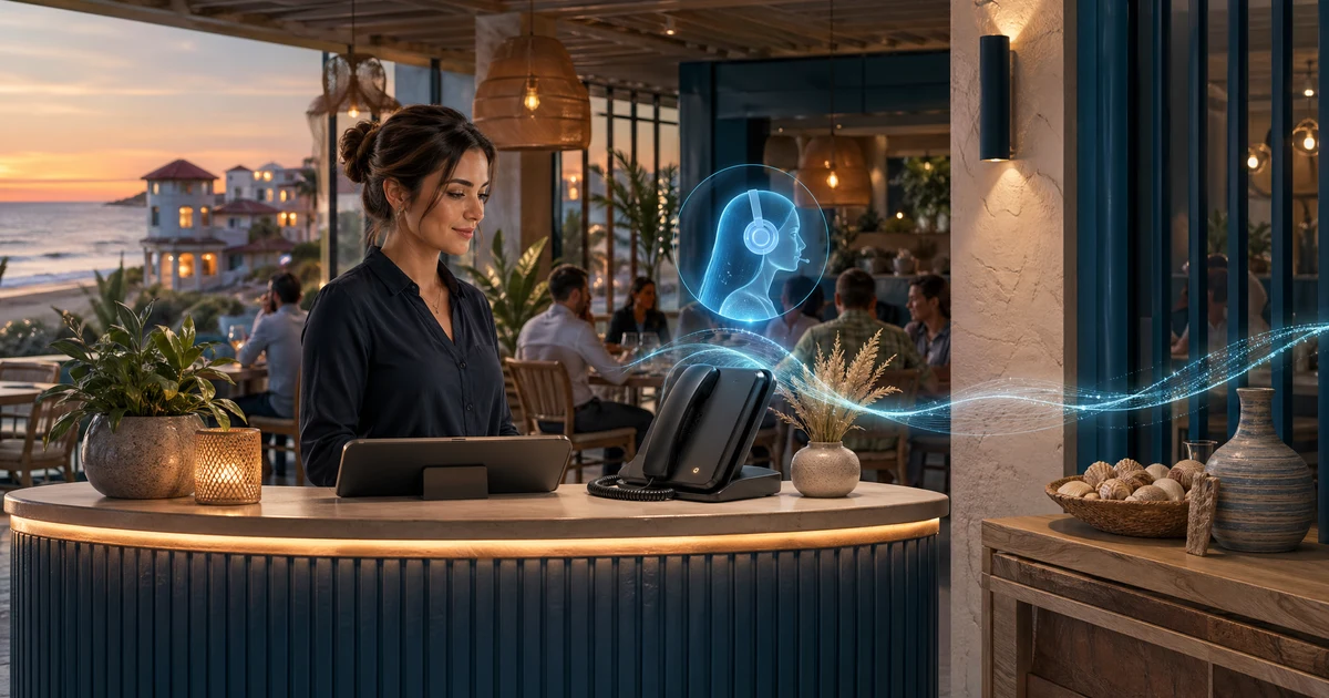 Asistente IA para Restaurantes en Villa Gesell | VoiceFleet — VoiceFleet blog illustration