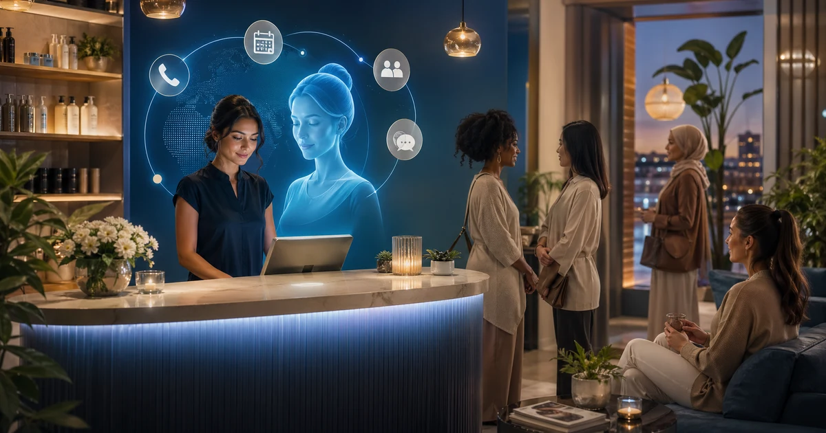 Comment les PME réduisent en 2026 les appels perdus hors horaires, les demandes de devis et les leads multilingues avec une réception IA — VoiceFleet blog illustration