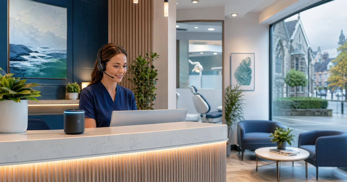 GDPR and AI Receptionists in Healthcare: What Irish Practices Need to Know in 2026 — VoiceFleet blog illustration