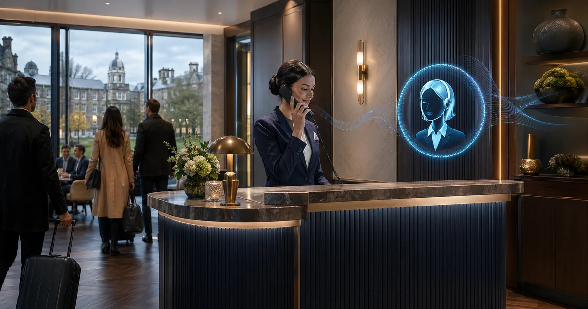 AI Phone Answering for Hotels in Maynooth | VoiceFleet — VoiceFleet blog illustration