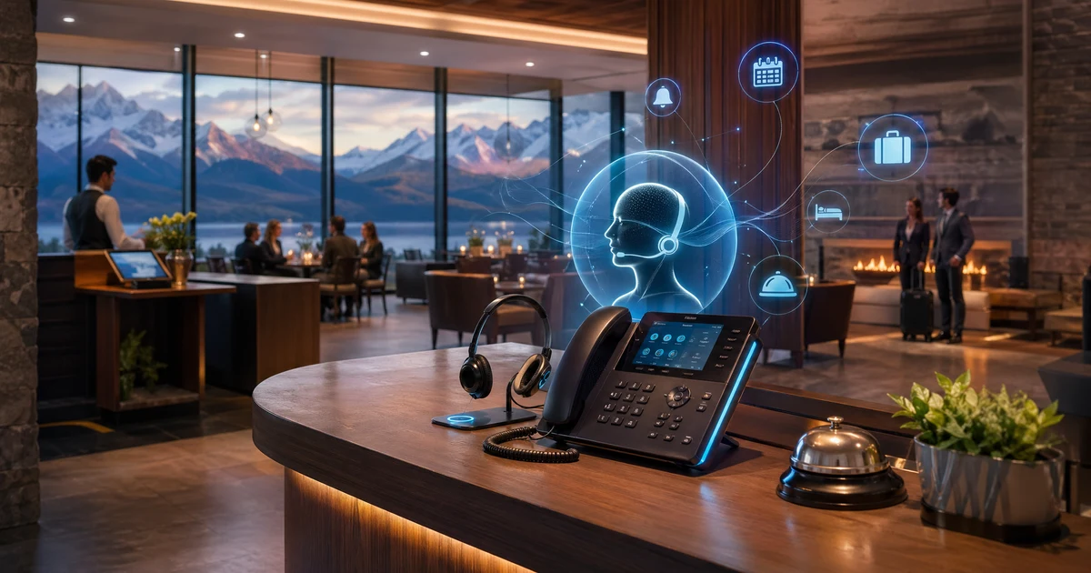 Recepcionista IA para Hoteles en Neuquén | VoiceFleet — VoiceFleet blog illustration