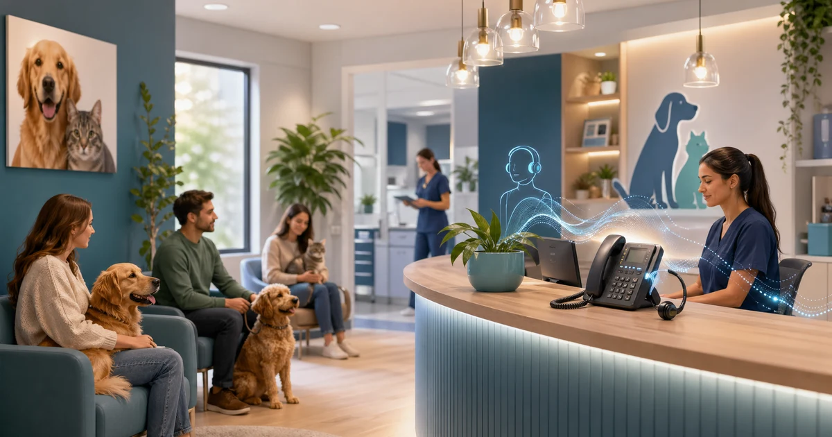 AI recepcionar za profesionalne usluge u Hrvatskoj — VoiceFleet blog illustration