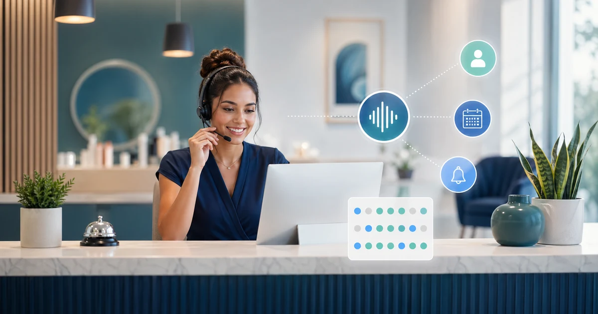 AI Recepciós Mesterembereknek: Ne Veszítsen Több Ügyfelet a Nem Fogadott Hívások Miatt — VoiceFleet blog illustration