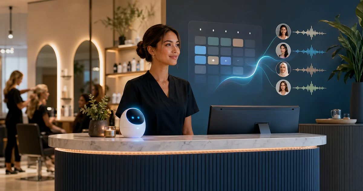 Come le PMI riducono nel 2026 chiamate perse fuori orario, richieste di preventivo e lead multilingue con una receptionist AI — VoiceFleet blog illustration