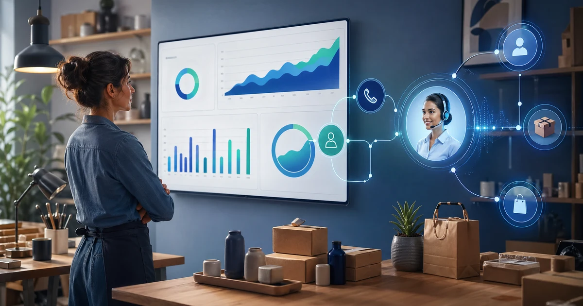 Receptionist IA per Artigiani: Non Perdere Mai Più Clienti per Chiamate Senza Risposta — VoiceFleet blog illustration