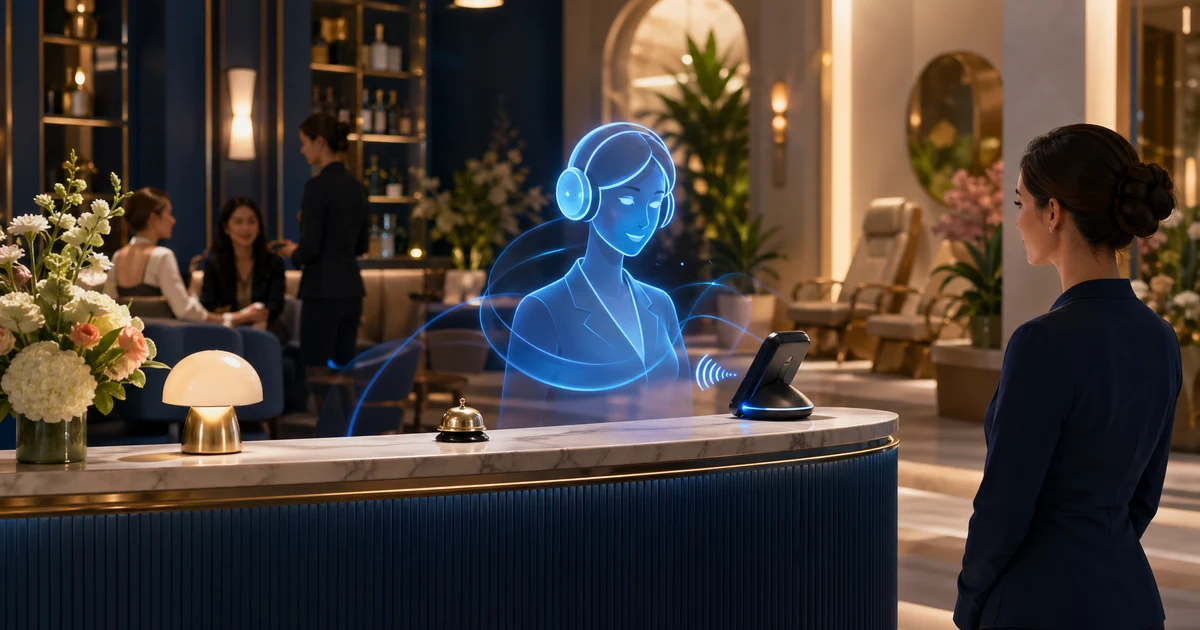 Receptionist IA per Saloni di Bellezza in Italia: Guida Completa 2026 — VoiceFleet blog illustration