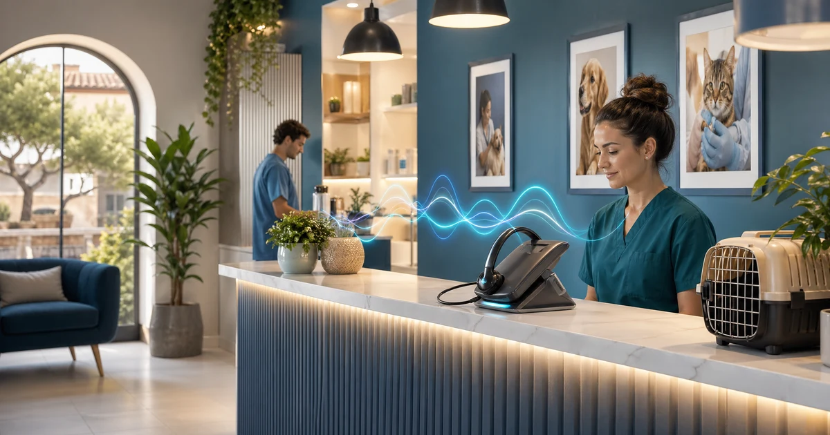 Perché le cliniche veterinarie italiane hanno bisogno di una receptionist IA nel 2026 — VoiceFleet blog illustration