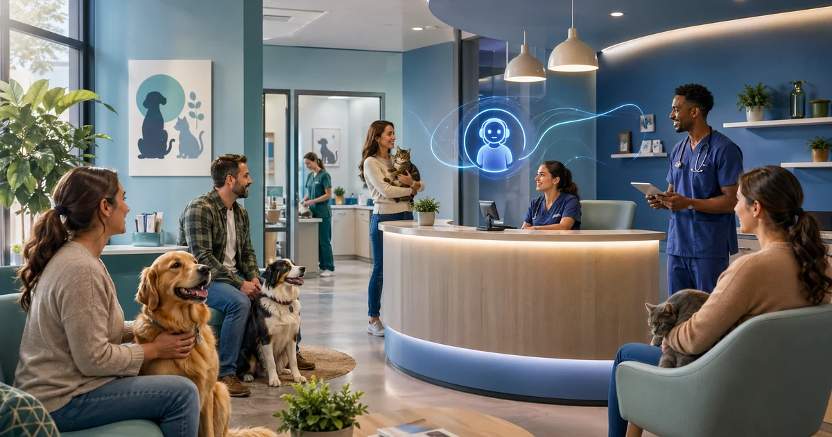 AI telefono aptarnavimas veterinarijos klinikoms Lietuvoje — VoiceFleet blog illustration