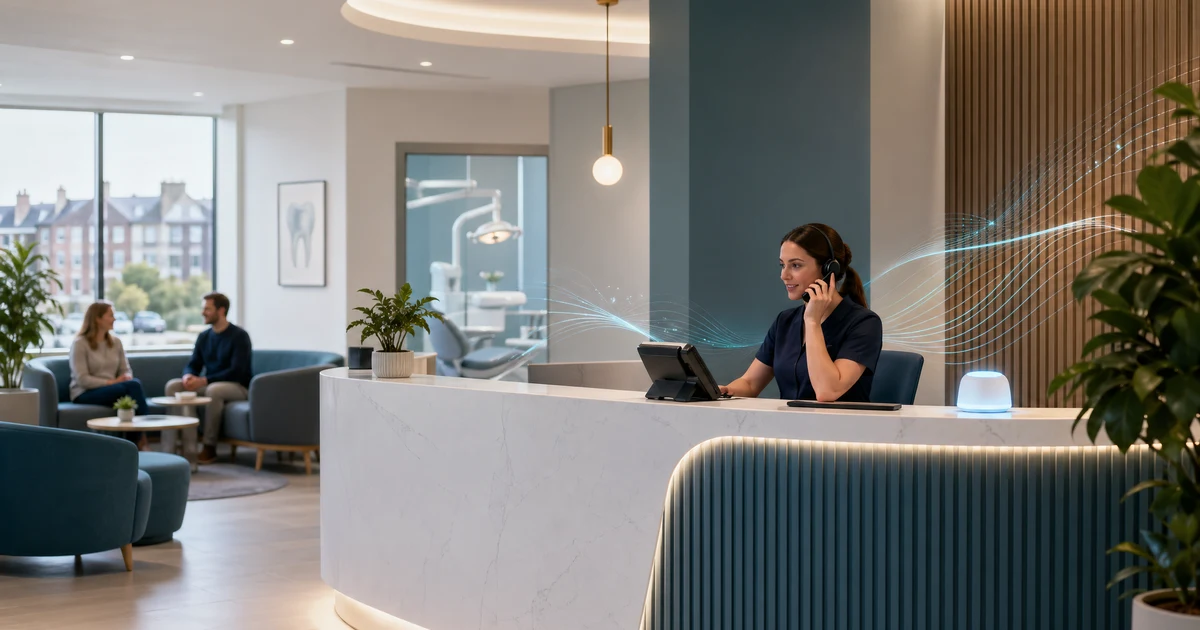 Missed Calls Cost Irish Dental Practices €8,000+/Month — VoiceFleet blog illustration