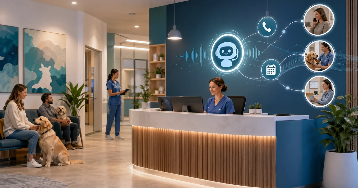 AI-receptionist voor advieskantoren en dienstverleners in Nederland — VoiceFleet blog illustration