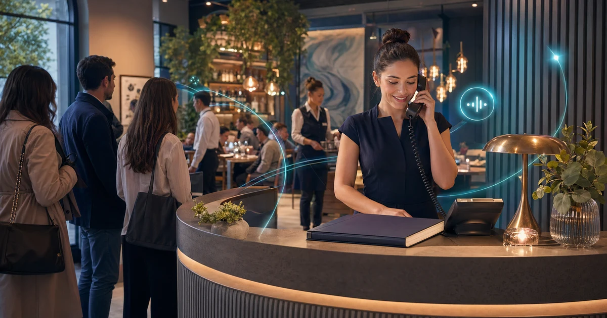 Hoe Nederlandse restaurants gemiste reserverings- en afhaaltelefoontjes in het weekend terugwinnen met een AI-receptionist — VoiceFleet blog illustration