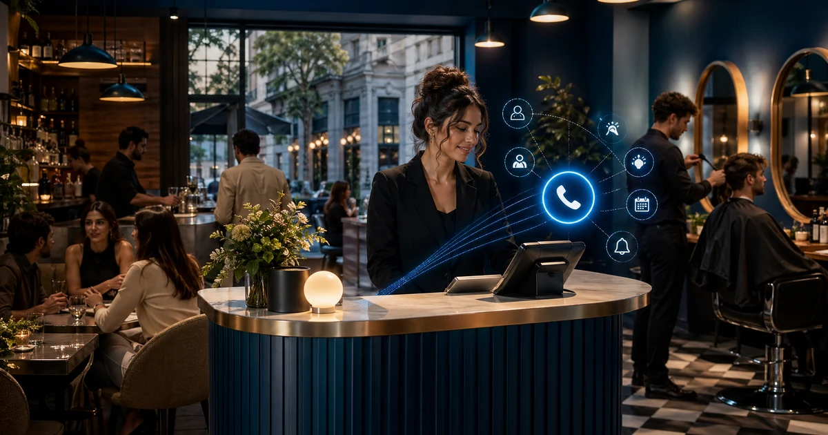 Recepcionista IA para Peluquerías en Buenos Aires | VoiceFleet — VoiceFleet blog illustration