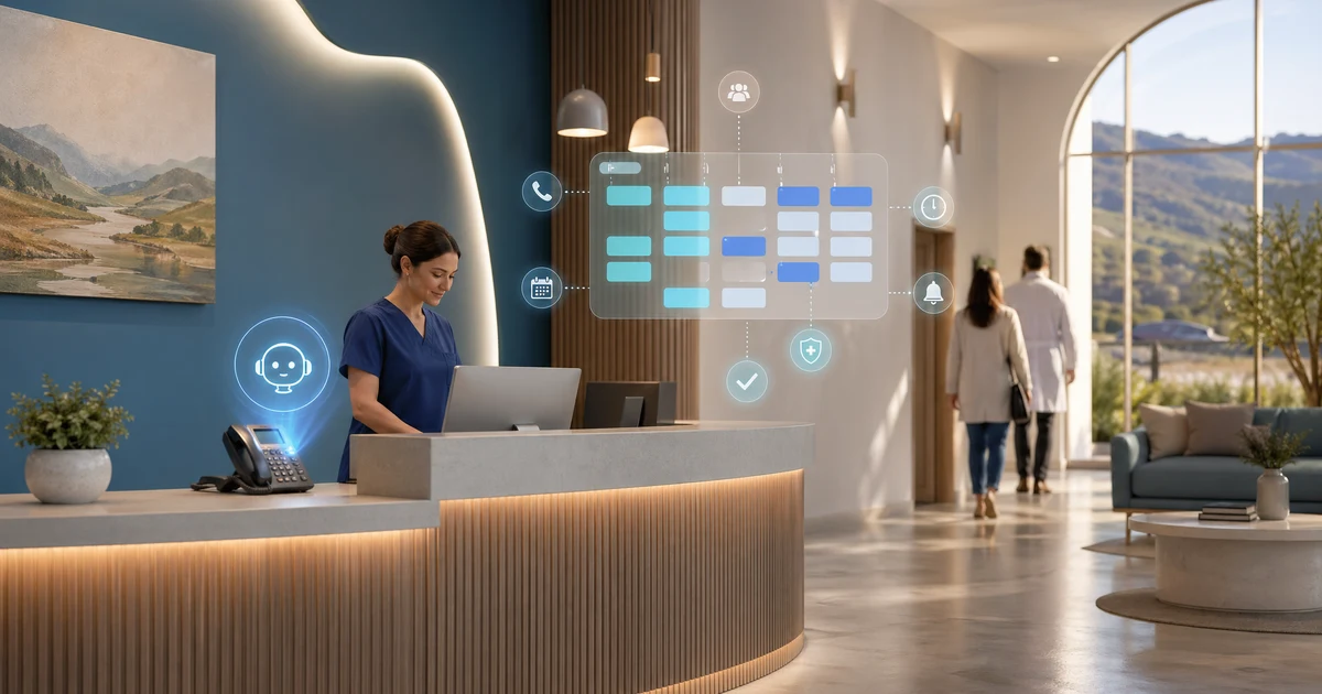 Recepcionista IA para Clínicas Médicas en Tandil | VoiceFleet — VoiceFleet blog illustration