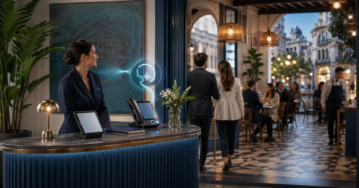 Cómo las PyMEs Argentinas Usan Recepcionistas IA para Competir con Grandes Empresas — VoiceFleet blog illustration