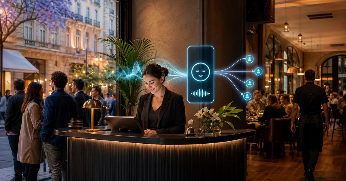 Recepcionista IA para Restaurantes en Buenos Aires: Cómo No Perder Reservas en una Ciudad que Decide Rápido — VoiceFleet blog illustration
