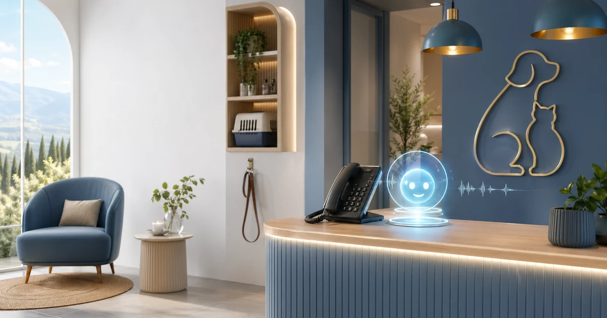 Receptionist IA per Cliniche Veterinarie in Italia — Ogni Chiamata Conta — VoiceFleet blog illustration