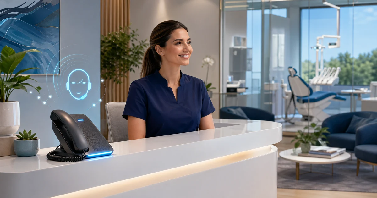 Receptionist IA per PMI: La Rivoluzione del 2026 per le Piccole Imprese — VoiceFleet blog illustration