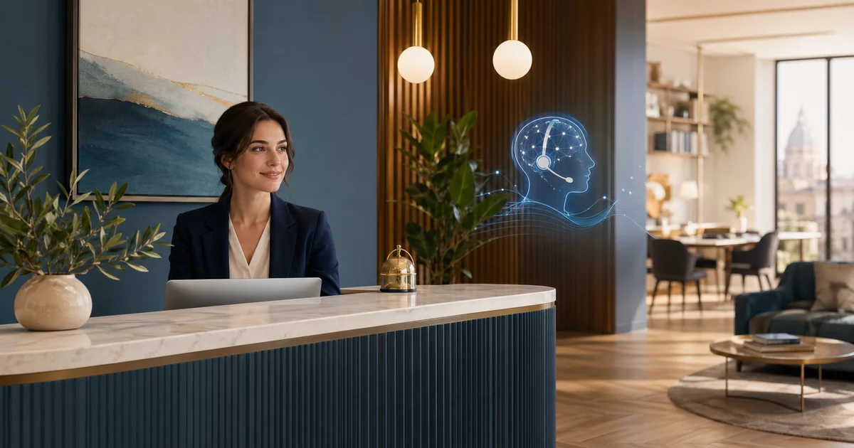 Receptionist IA per Studi Legali e Commercialisti in Italia: Come l'Intelligenza Artificiale Rivoluziona l'Accoglienza Professionale — VoiceFleet blog illustration