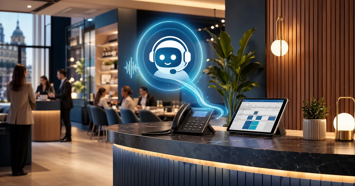 AI Receptionist for Salons in Leeds | VoiceFleet — VoiceFleet blog illustration