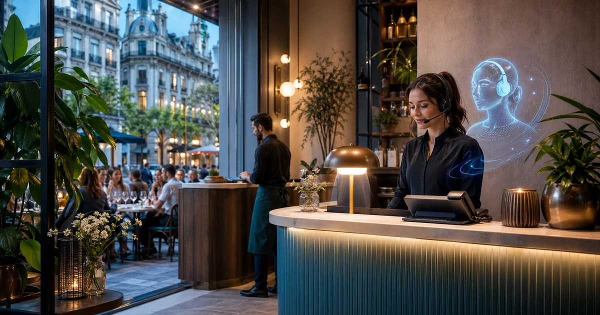 Servicio de Atención Telefónica para Restaurantes en Argentina: Qué Necesitás para No Perder Reservas — VoiceFleet blog illustration
